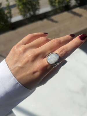 El Işi Tasarım Denizatı Aytaşı Yüzük