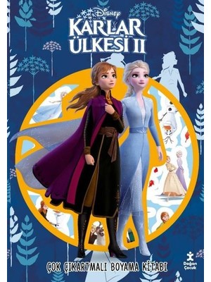 Doğan Çocuk Disney Karlar Ülkesi 2 - Zıpır Boyama Kitabı