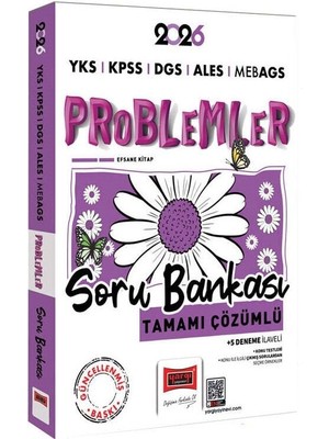 Yargı 2026 Kpss Meb-Ags Ales Dgs Yks Problemler Soru Bankası Çözümlü Papatya Serisi Yargı Yayıncılık