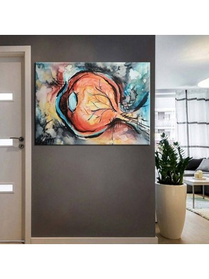 Göz Hastanesi, Göz Sağlığı Merkezi Tabloları 14 Hd Dijital Baskı Yatay Kanvas Tablo