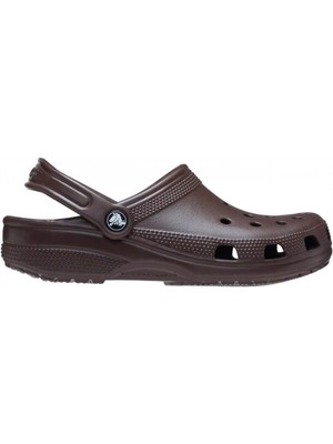 Crocs Classic Clog Erkek Terlik Kahverengi Hafif Malzeme ile Günlük Kullanıma Uygun