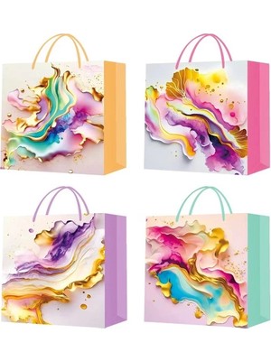 BYZM Küçük Boy Ipli Karton Çanta