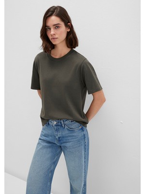 Mavi Haki Basic Interlok Tişört 1613820-71553