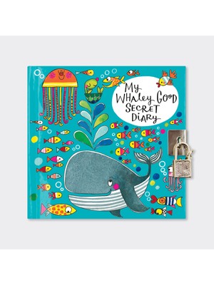 Smiggle Rachel Ellen - Whaley Good Kitlenebilir Gizli Günlük