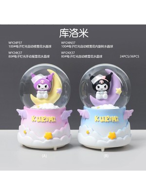 baytoptan Işıklı Müzikli Püskürtmeli Büyük Boy Kar Küresi