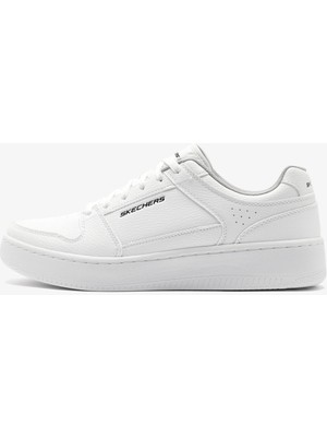 Skechers Sport Court 92-Vistaway Memory Foam Mens Sneaker Hafızalı Taban Erkek Günlük Spor Ayakkabı Beyaz