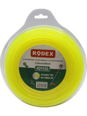 Mayf Altı Köşeli Çim Biçme Misinası 3MMX55MT (5332)