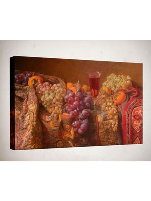 GülsenArt Hd Dijital Baskı Yatay Kanvas Tablo - Meyve Resimleri - MY36 Antre Restoran Mutfak Dekoru