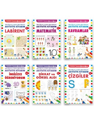 Bispot 4 Yaş Aktivite Kitap Seti