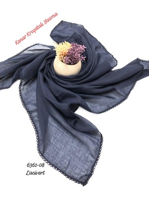 Sedef 6361 Düz Kenar Kroşetalı (Tığlı ) Yazma