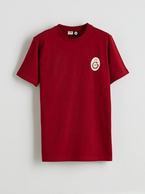 LC Waikiki Yeni Sezon Bisiklet Yaka Baskılı Erkek Çocuk TIŞÖRT_8684686724508