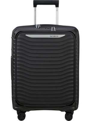 Samsonite Siyah Upscape Körüklü - Kabin Boy Valiz