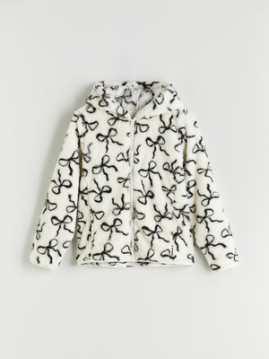 Lc Waikiki Yeni Sezon Kapüşonlu Fermuarlı Kız Çocuk Sweatshirt