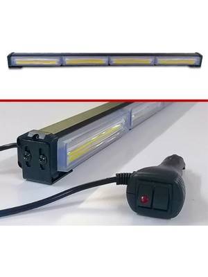 65CM 14 Fonksiyonlu Off Road LED Çakar Bar 9V-30V Araç Üstü 4x4 Beyaz Işık LED