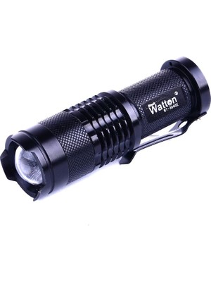 İsmiyle Al Mini Güçlü Şarjlı Pilli El Feneri WT-304