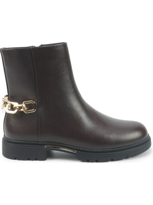 Nine West POSIAN 5PR Kahverengi Kadın Düz Bot
