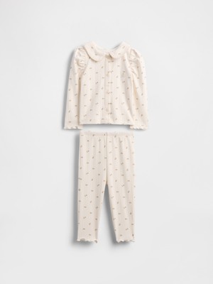 Gap Bebek Krem Pointelle Fitilli Outfit Set