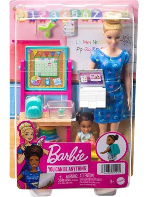MCM Group HCN19 Barbie Anaokulu Öğretmeni Oyun Seti