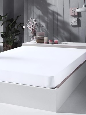 My Shopping 140X200 Lastikli Fitted Çarşaf %100 Pamuk Penye