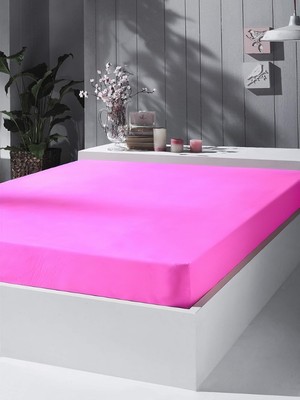 My Shopping 120X200 Lastikli Fitted Çarşaf %100 Pamuk Penye