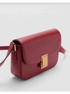 Mango Metal Kapamalı Omuz Çantası