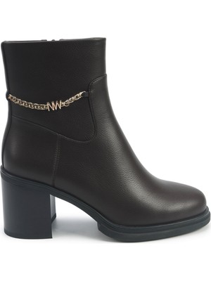 Nine West Natalıe 5pr Kahverengi Kadın Topuklu Bot