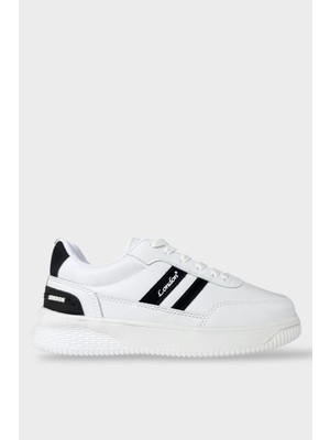 Liger Unisex Hafif Taban Günlük Rahat Spor Ayakkabı  Beyaz - Siyah