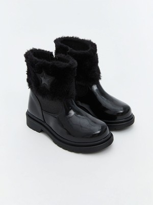 LC Waikiki Izr Yeni Sezon Kürklü Kız Bebek BOT_8684688175568