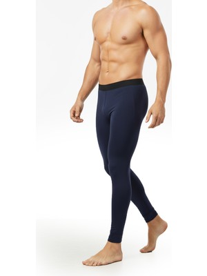 Deepsea Unisex Lacivert Dar Kesim Termal Performans Taytı – Soğuk Havalar & Spor Kullanımı 2607073