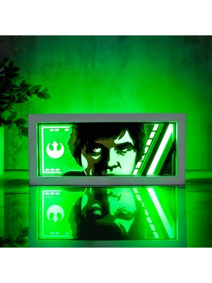 Jade Produck Luke Skywalker LED Işık Kutusu