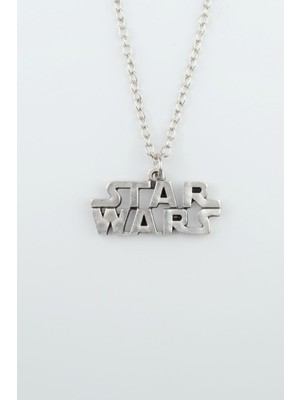IDR Star Wars Gümüş Kaplama Düz Zincir Kolye