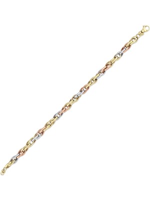 Assos Pırlanta Altın Zincir Bileklik - 14K