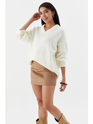 Shopping Shop V Yaka Oversize Kazak EKRU