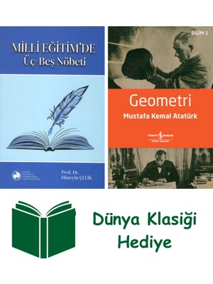 Milli Eğitim'de Üç-Beş Nöbeti + Geometri + Dünya Klasiği Hediye