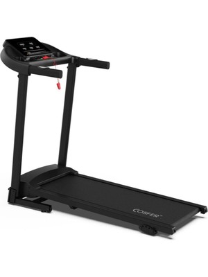 Cosfer CSF1756 Motorlu Koşu Bandı 2.5 Hp 1100x400MM Eğimli ve 0-12 km/s Hız Özellikleri ile Üstün Performans