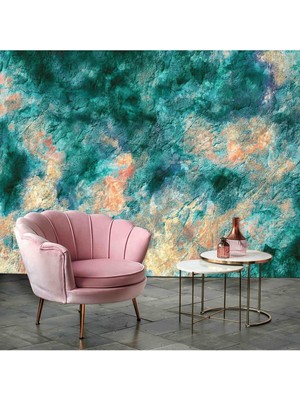 Dreamwall Duvar Kağıdı Kayalık Desenli Silinebilir Yırtılmaz Tekstil Duvar Kağıdı