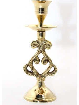 Tekli Pirinç Şamdan