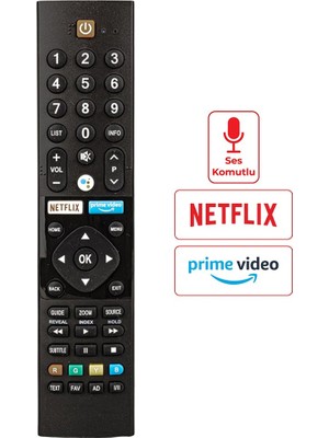 Panasonic Pn-V2 Netflix-Prime Video Tuşlu LCD LED Tv Kumanda