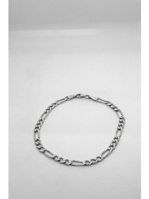 Oya Silver Gümüş Figaro Zincir Bileklik