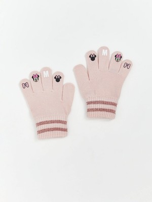 LC Waikiki Peak Yeni Sezon Minnie Mouse Baskılı Kız Çocuk ELDIVEN_8684687039038