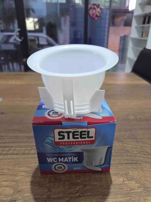 Steel Wc Matik Tek Kapaklı