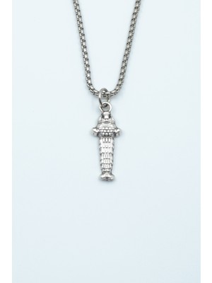 IDR Artemis Bereket Tanrısı Gümüş Kaplama Örme Zincir Kolye