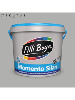 Filli Boya Momento Silan Silikonlu Iç Cephe Boyası 15 L Meteor