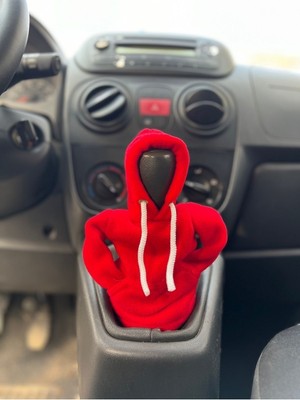 Mikasso Kırmızı Vites Hoodie-Vites Kıyafeti-Vites Poları-Vites Kapşonlu-Her Araca Uyumlu Hoodıe-Vıtes