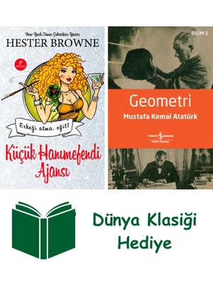 Artemis Yayınları Küçük Hanımefendi Ajansı + Geometri + Dünya Klasiği Hediye