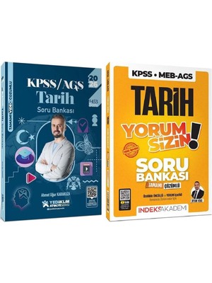 2026 Kpss Meb-Ags Tarih Atölye Yorum Sizin Soru Bankası 2 Li Set - Ahmet Uğur Karakuza, Aydın Yüce