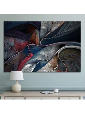Sürreel Soyut Dekoratif Kanvas Duvar Tablo Hd Dijital Baskı Yatay Kanvas Tablo 74563
