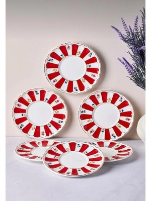 Perotti Balat Porselen Çay Tabağı 6 Lı