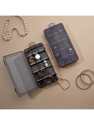 Matmel 15 Bölmeli Takı Organizeri - Siyah