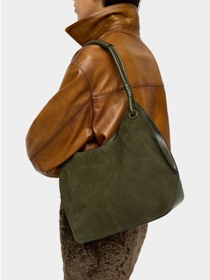 Parfois Deri Detaylı Omuz Çantası